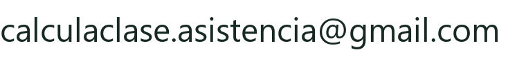 Correo de contacto